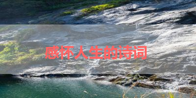 感怀人生的诗词 