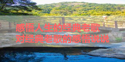 感悟人生的经典老歌 对经典老歌的感悟说说