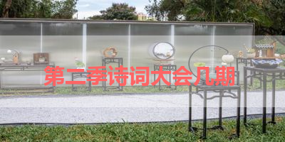 第二季诗词大会几期 