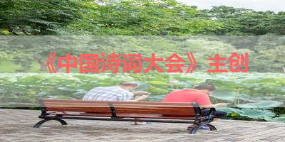 《中国诗词大会》主创 