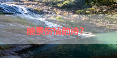触景伤情的诗？ 
