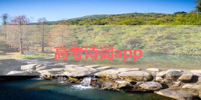 高考诗词app 