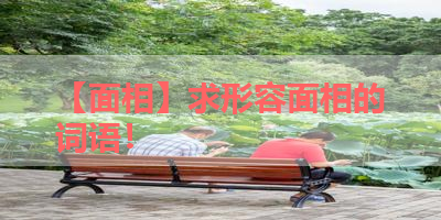 【面相】求形容面相的词语！ 