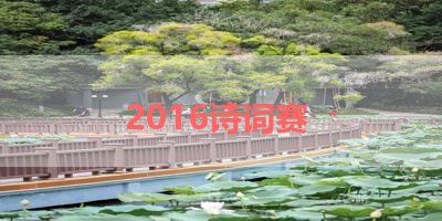 2016诗词赛 