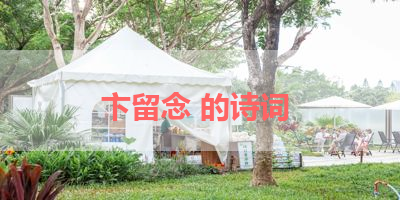 卞留念 的诗词 
