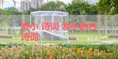 发小 诗词 发小的古诗词
