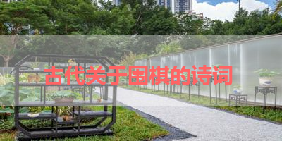 古代关于围棋的诗词 