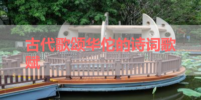 古代歌颂华佗的诗词歌赋 