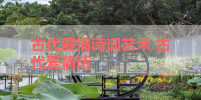 古代爱情诗词艺术 古代爱情诗 