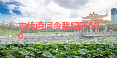 古代诗词今我陶醉600 