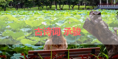 古诗词 承骏 