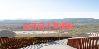 古诗词大赛颁奖 