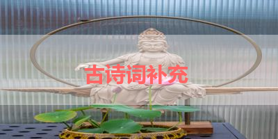 古诗词补充 