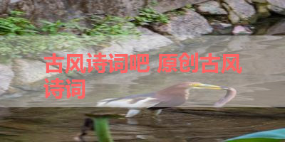 古风诗词吧 原创古风诗词