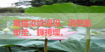 宸插垽姝诲垜，涓嶅彲缈绘，鍕挎壈。 