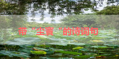 带“尘寰“的诗词句 